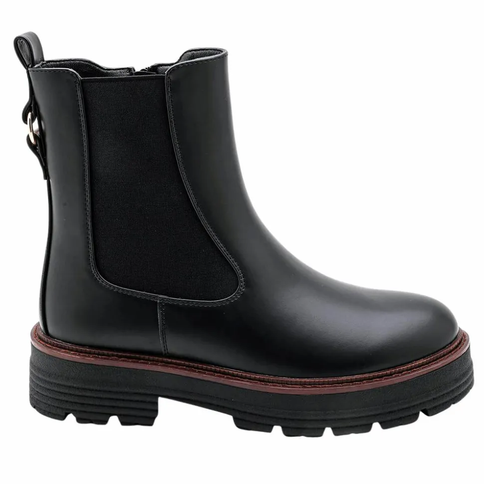 Ideal Shoes Dame Støvler - Black