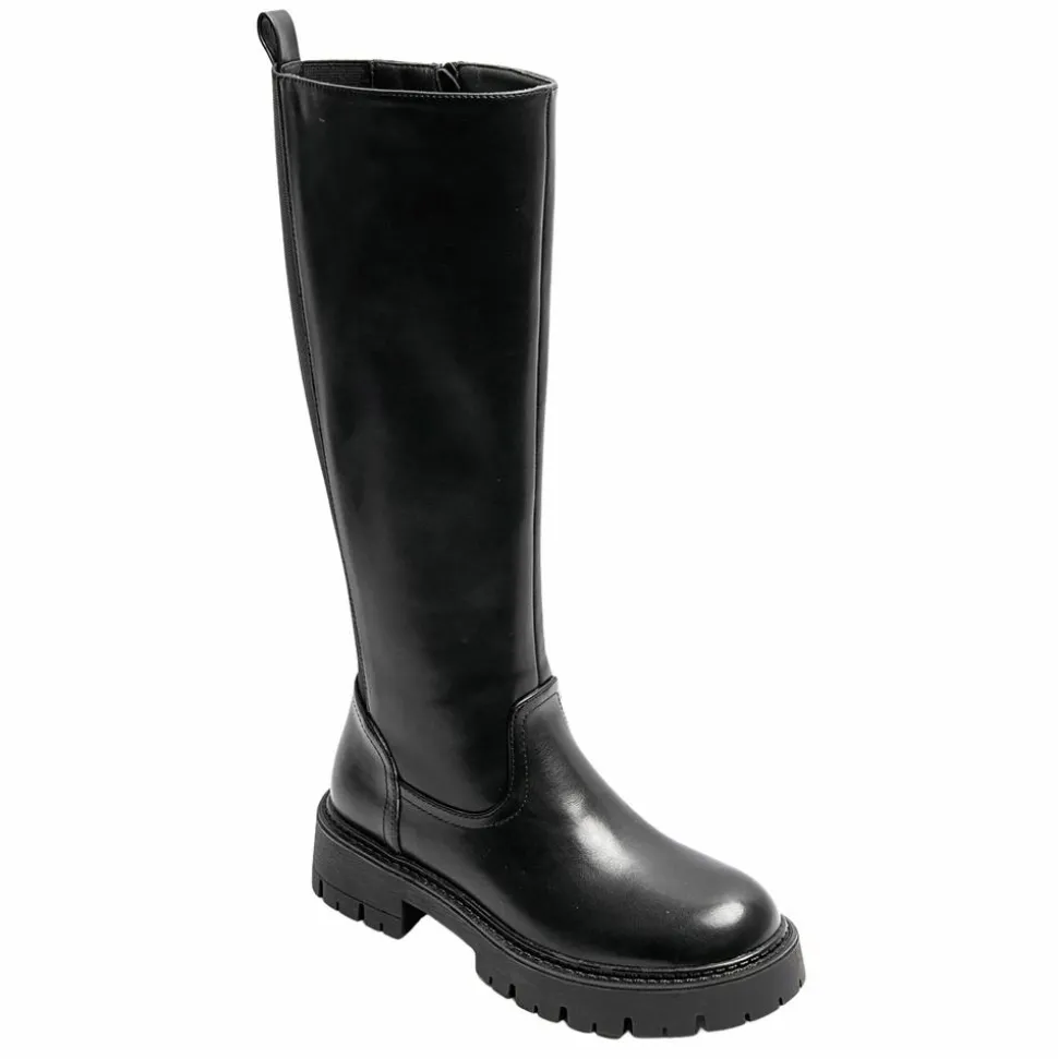 Ideal Shoes Dame Støvler - Black