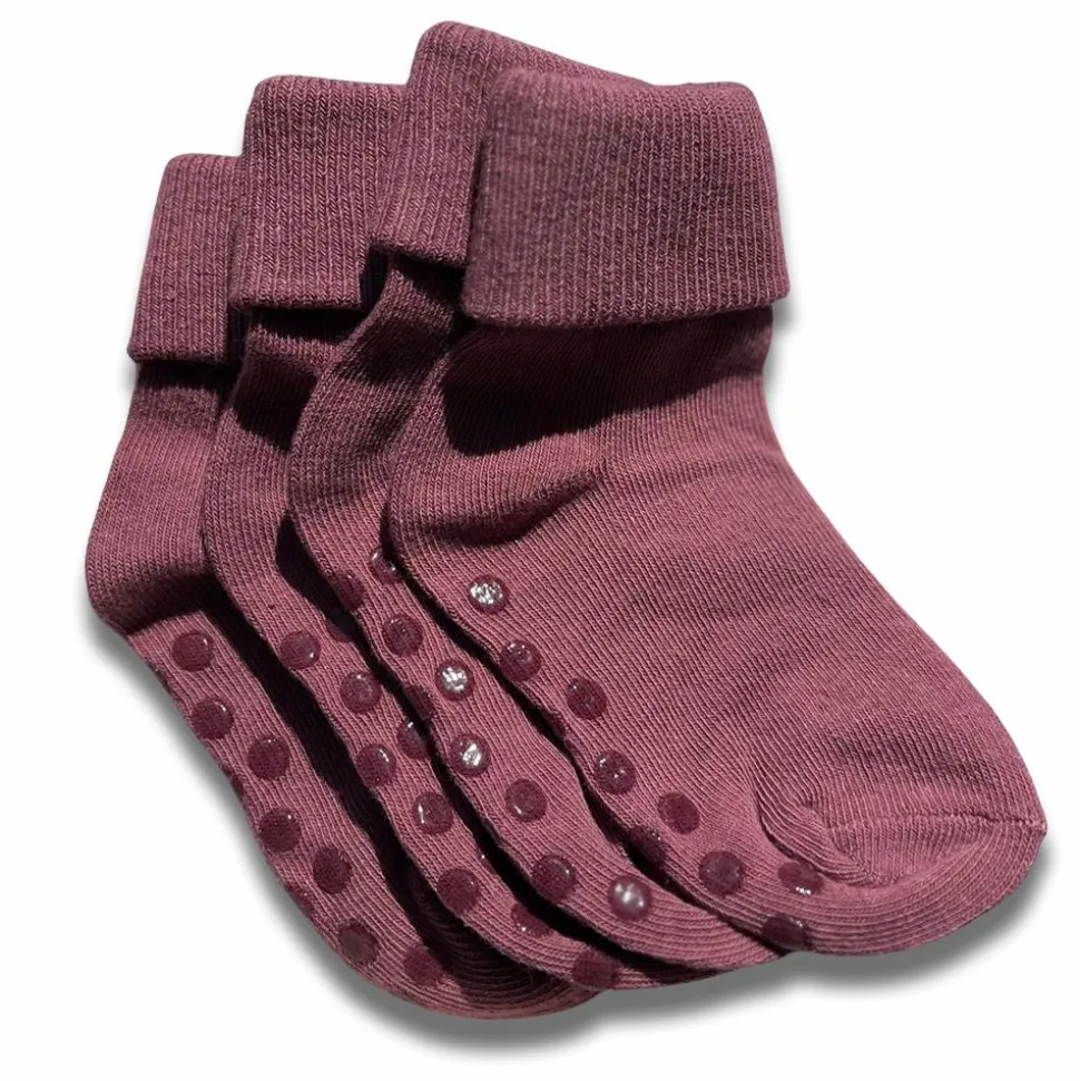 Impala Ange Børne Strømper m. non-slip - Powder