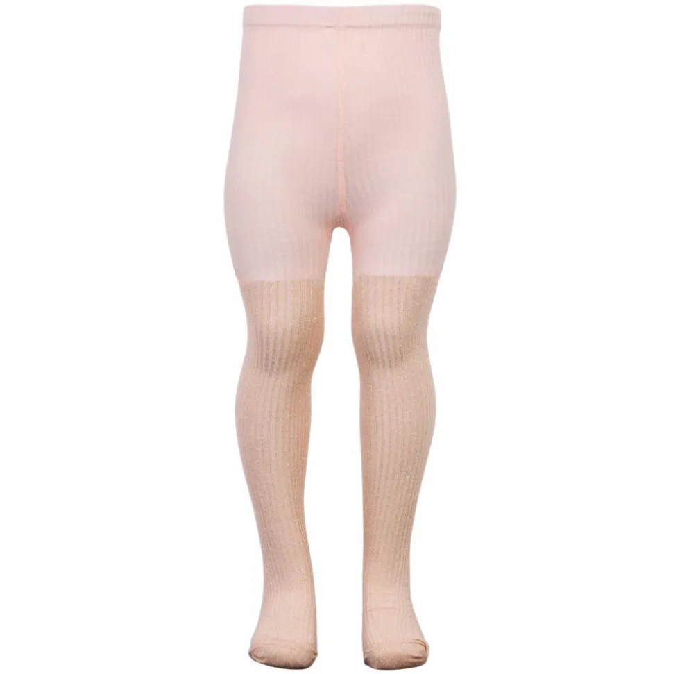 Impala Mia Børne Strømpebukser m. glimmer - Rose w/Lurex