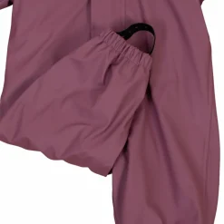 Impala Moss Børne Regndragt m. fleece - Crushed Berry