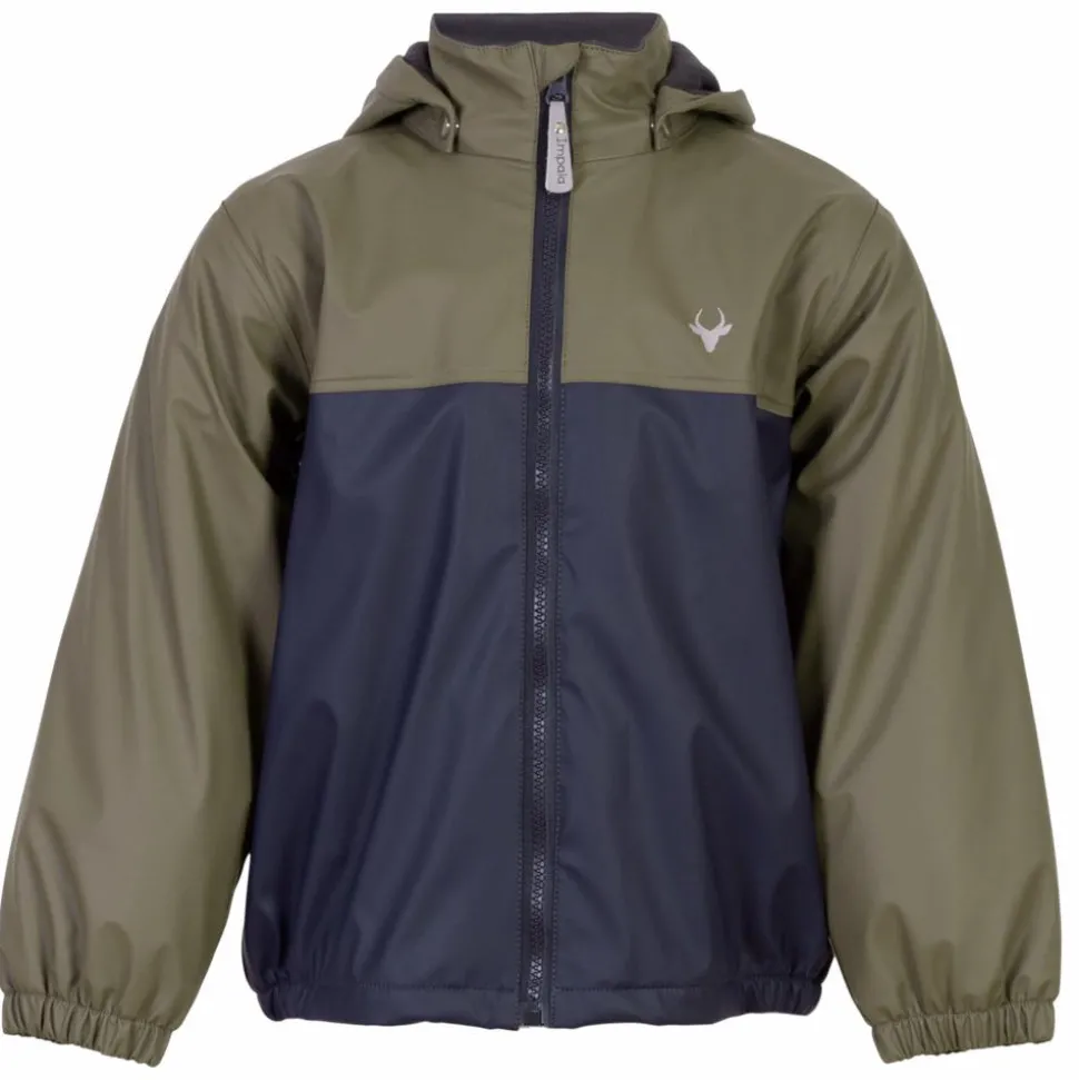 Impala Moss Børne Regnsæt m. fleece - Blue Nights