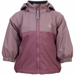 Impala Moss Børne Regnsæt m. fleece - Crushed Berry