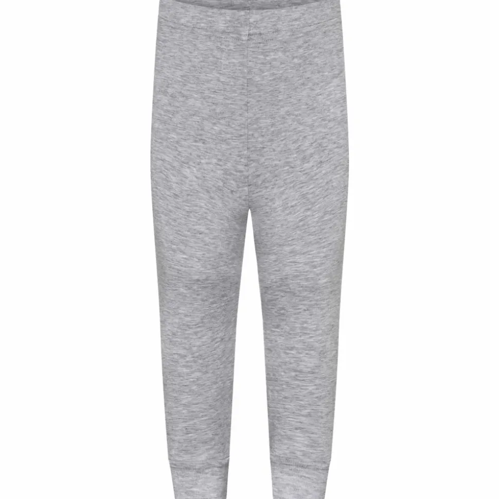 JBS of Denmark Børne Leggings i bambus - Lys grå melange