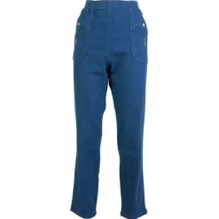 J.S.T. For My Dame Bukser - Denim Blue