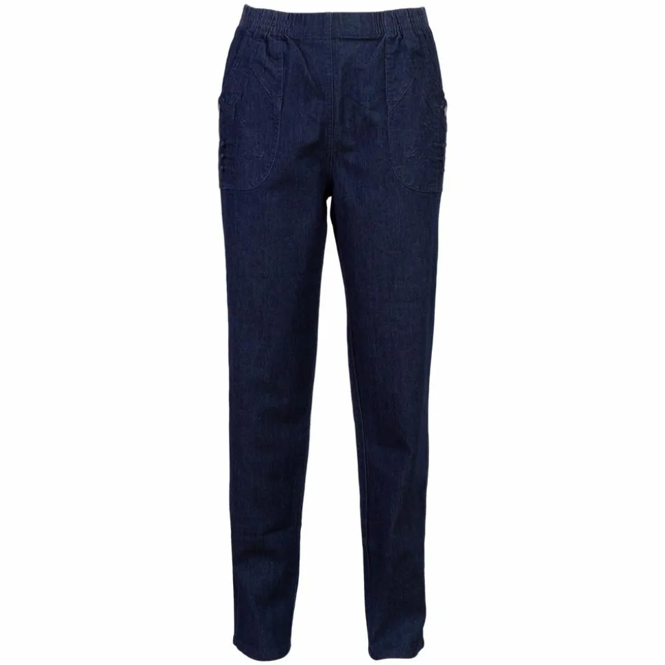 J.S.T. For My Dame Bukser - Navy