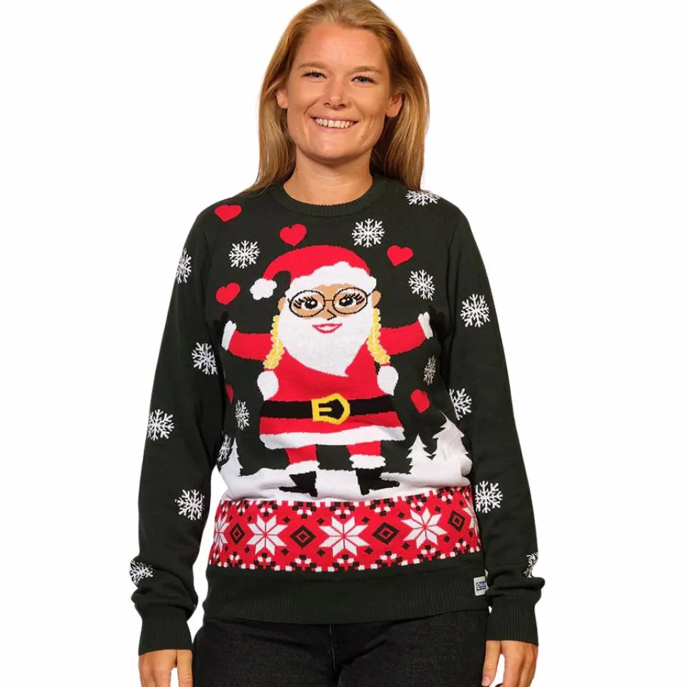 Jule Unisex Striktrøje - Green