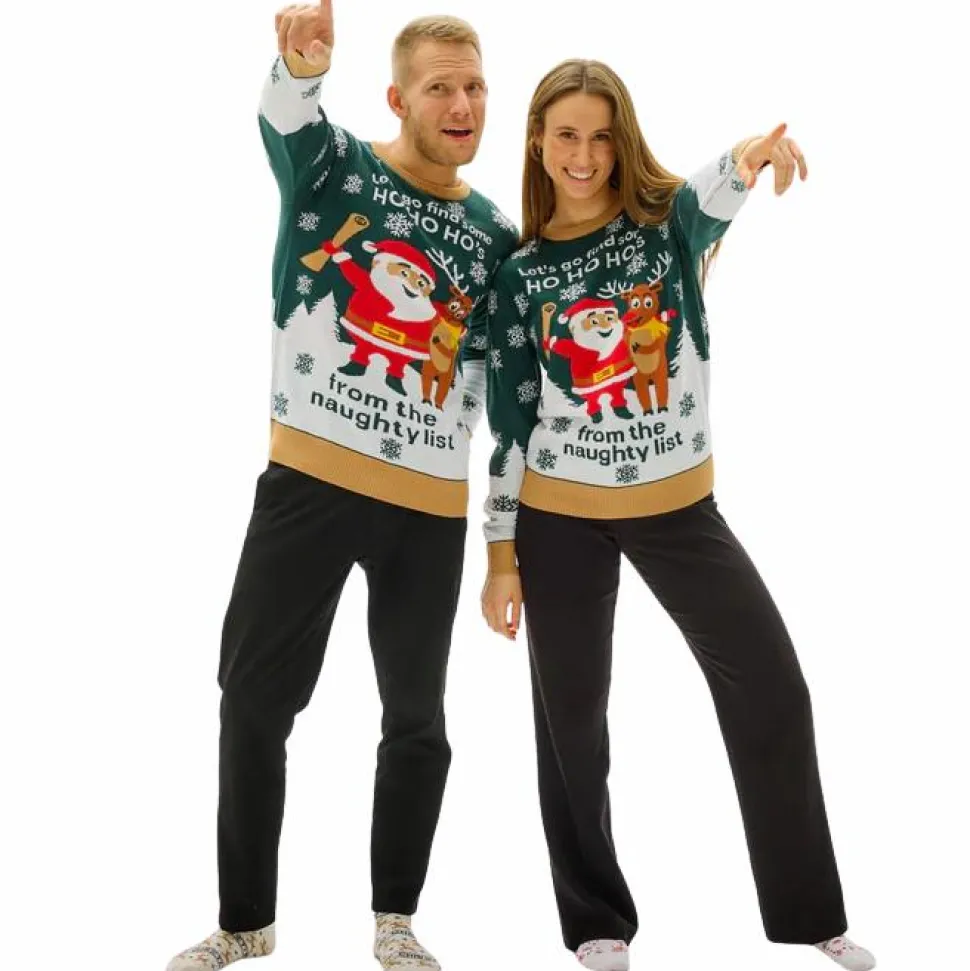 Jule Unisex Striktrøje - Green
