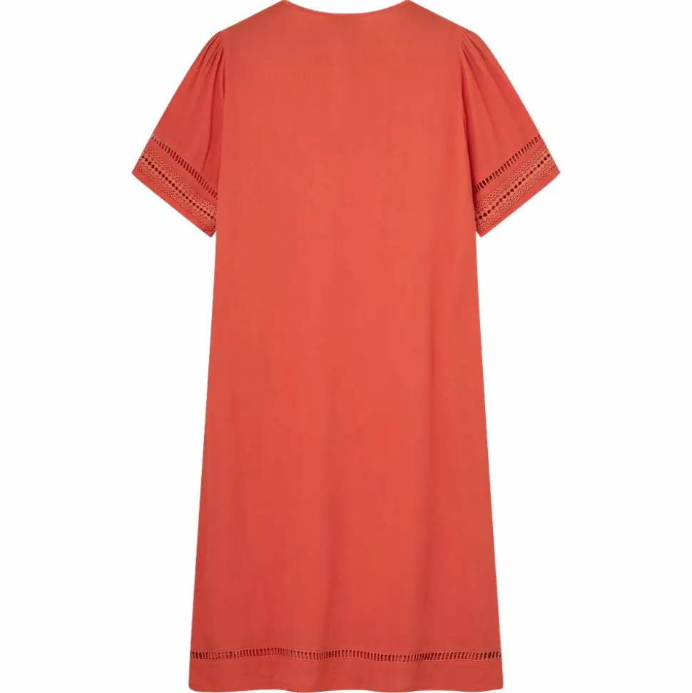 Kopenhaken Bea Dame Kjole - Neon Orange