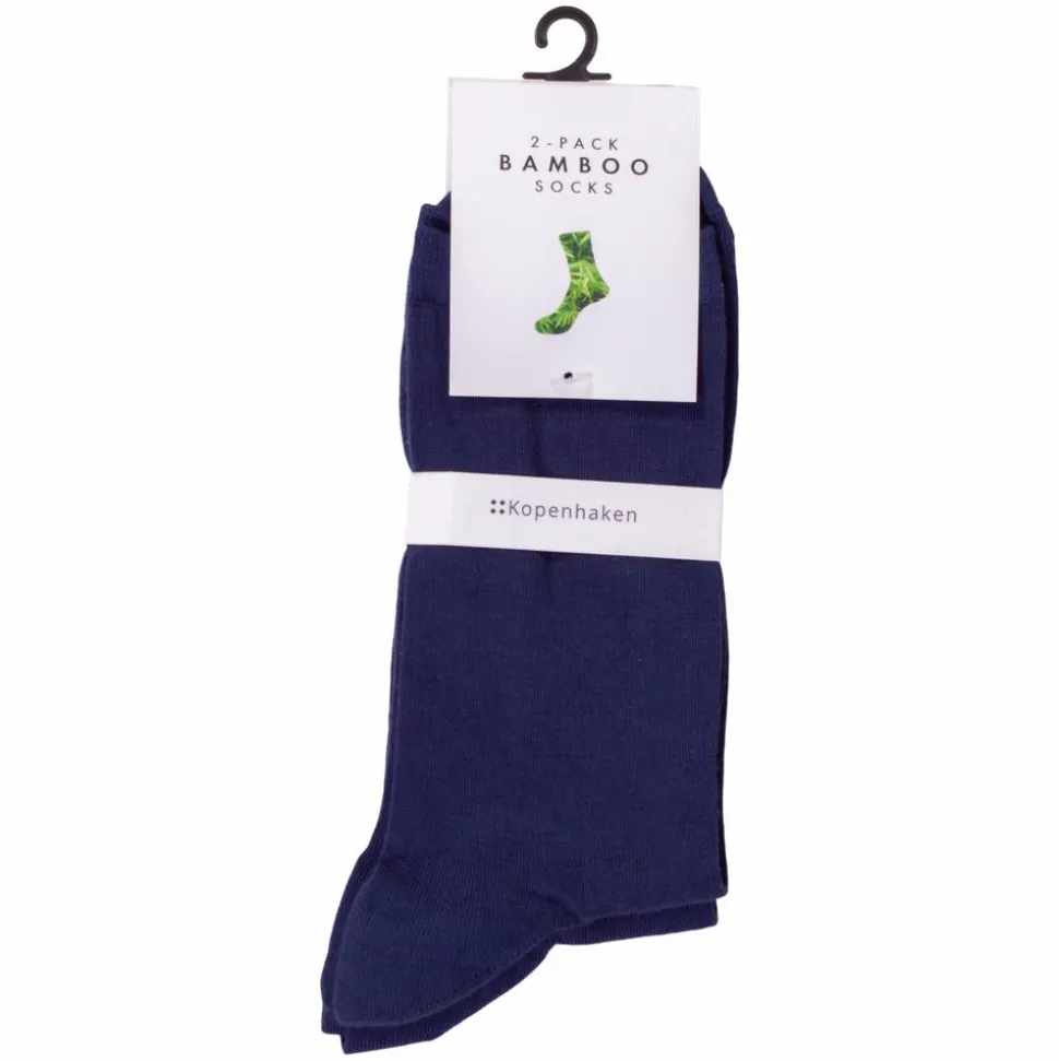 Kopenhaken Bros Unisex Strømper i bambus - Navy