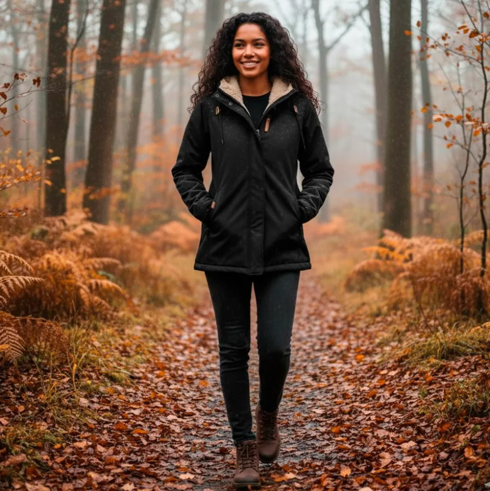 Kopenhaken Deltro Dame Jakke - BLACK