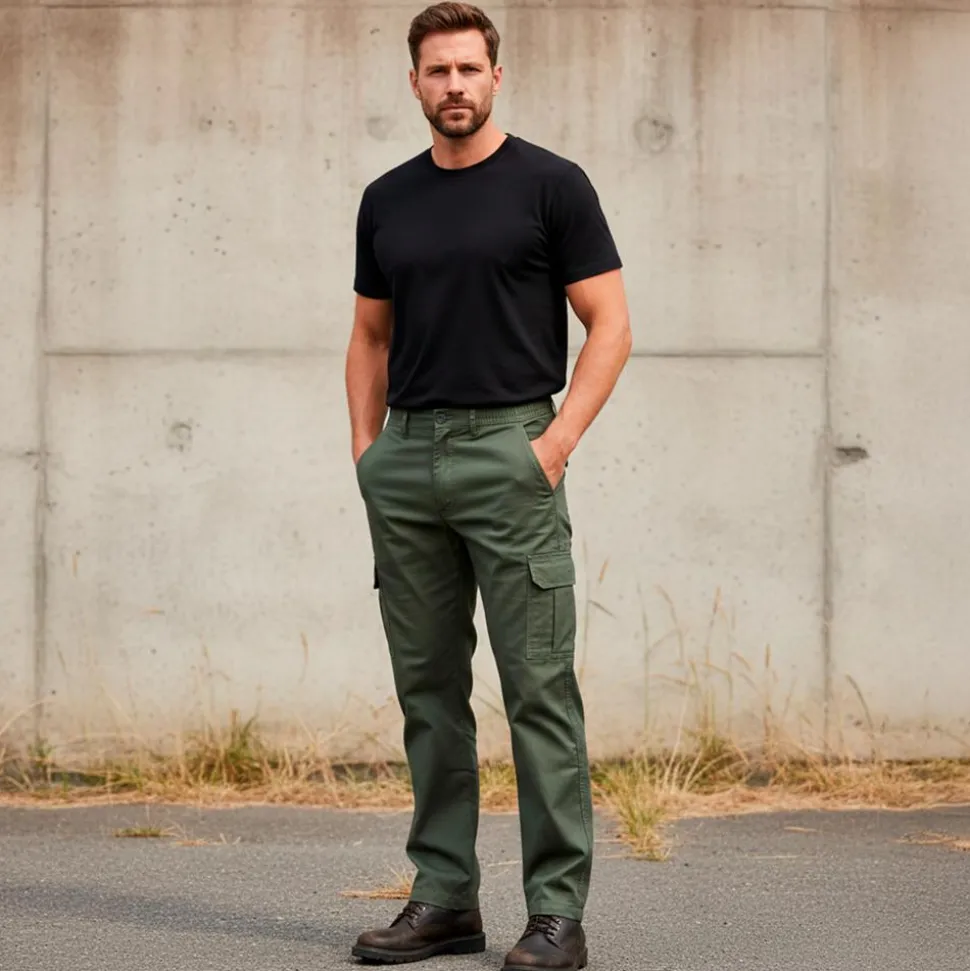 Lanzans Herre Cargobukser - Green