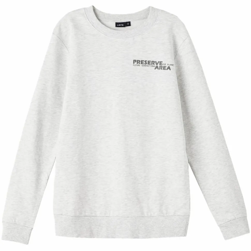 LMTD Drenge Sweatshirt - Light Grey Melange