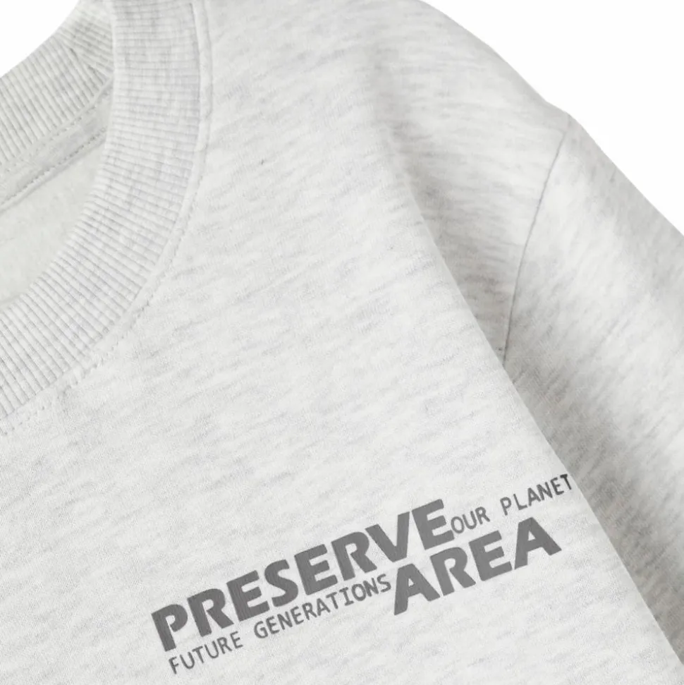 LMTD Drenge Sweatshirt - Light Grey Melange