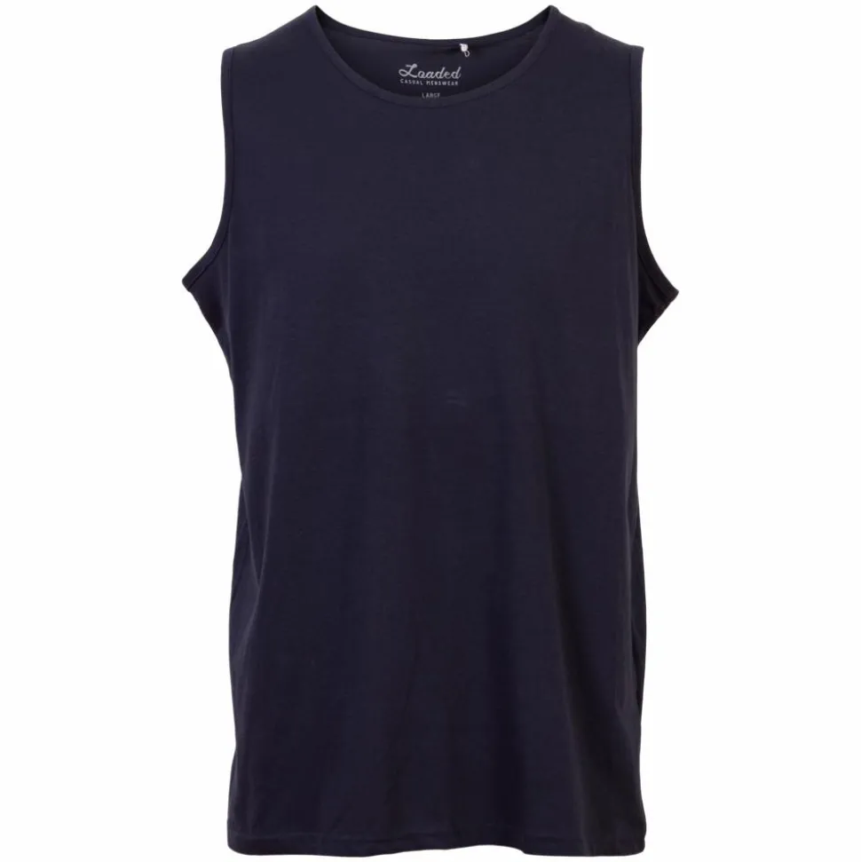 Loaded Belfast Herre Tanktop Plus Size - Navy