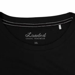 Loaded Belfast Herre T-shirt Plus Size - Black