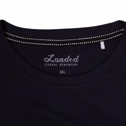 Loaded Belfast Herre T-shirt Plus Size - Navy