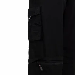 Loaded Joss Herre Outdoorbukser m. zip-off - Black