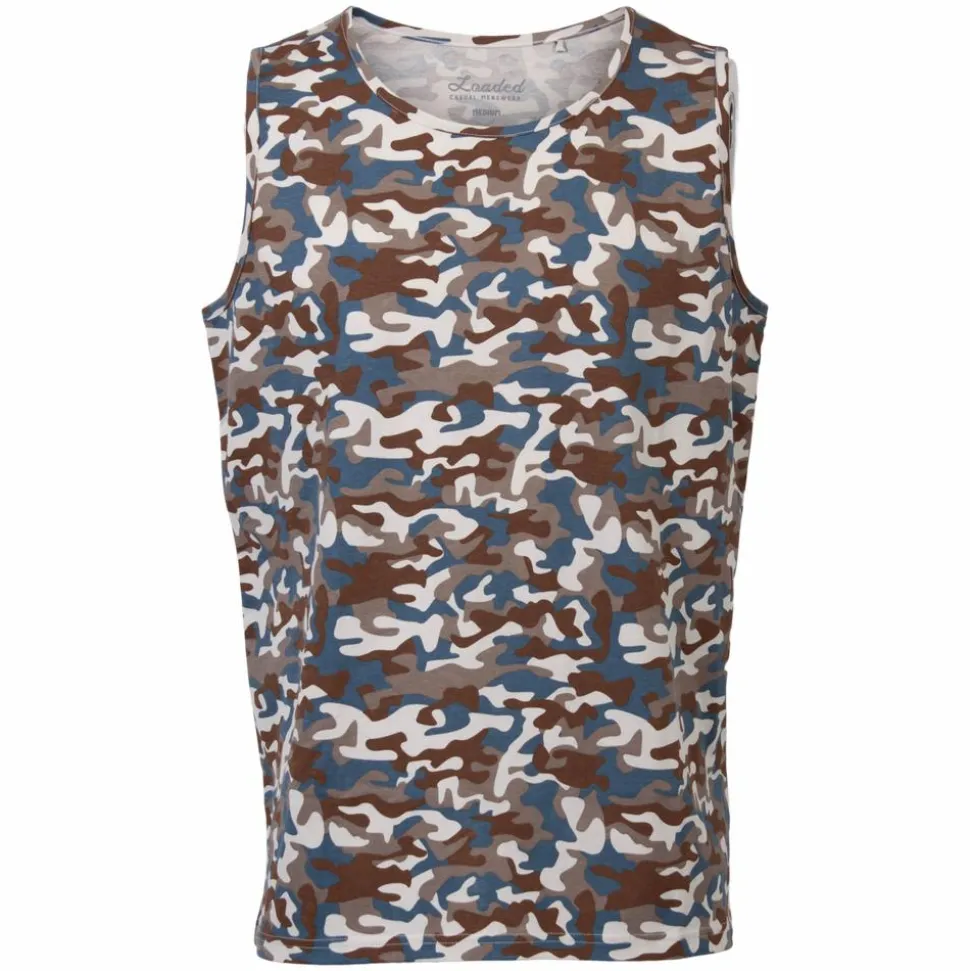 Loaded Mass Herre Tanktop - P8 Aop Coronet Blue