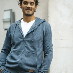 Loaded Nevada Herre Hættetrøje - Denim Melange