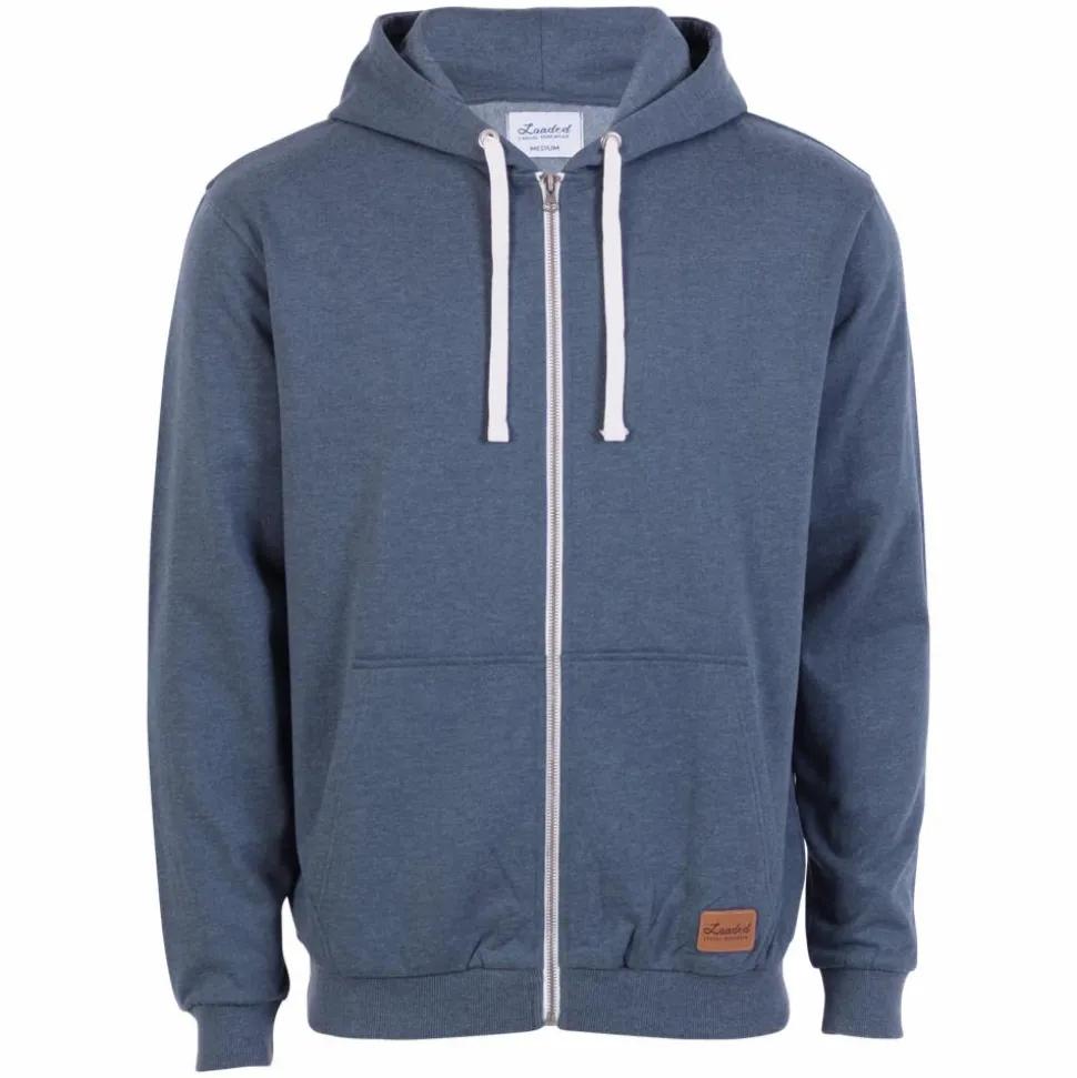 Loaded Nevada Herre Hættetrøje - Denim Melange