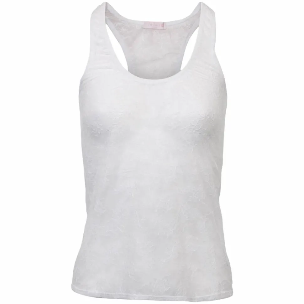 Lulu's Drawer Lynn Dame Top - White