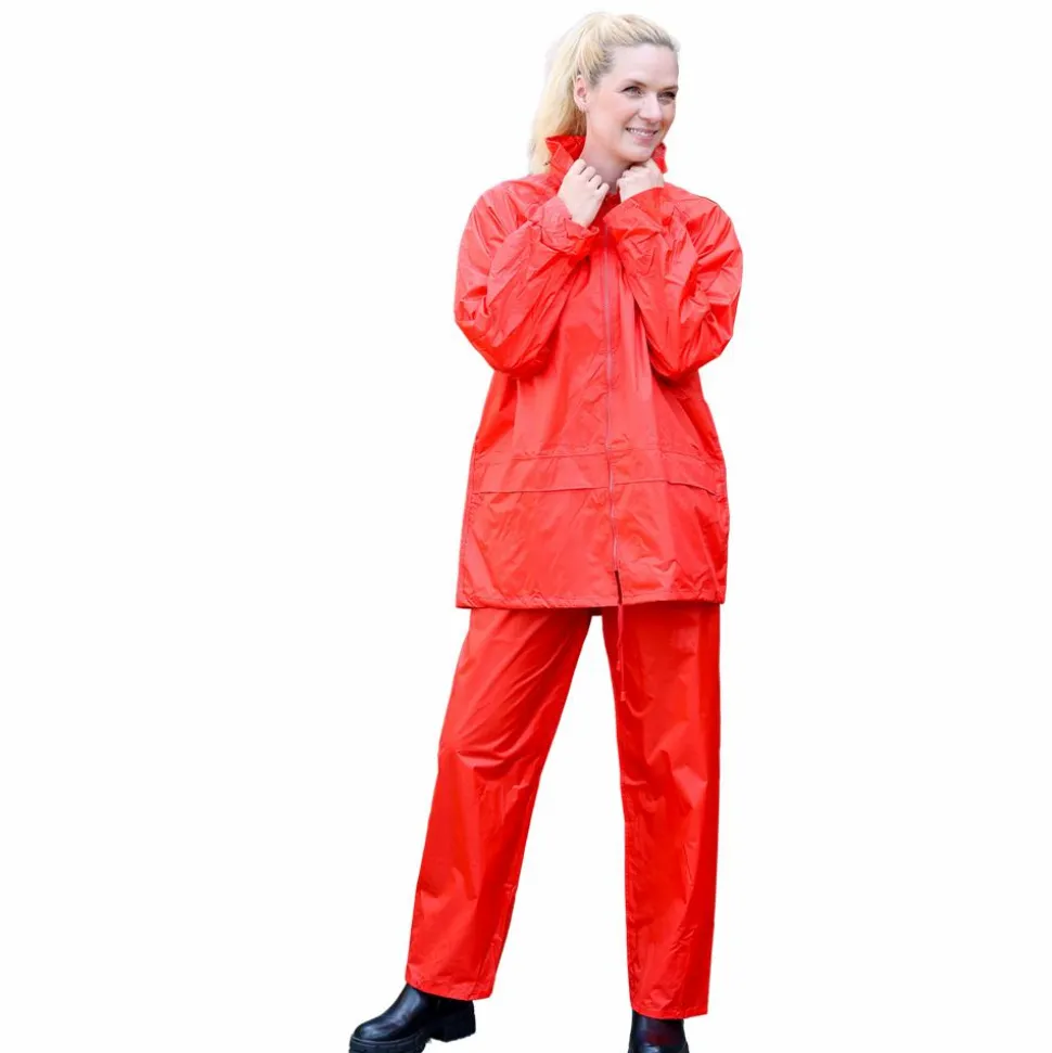 Lyngsøe Rainwear Unisex Regnsæt - Rød
