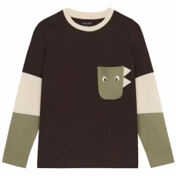 Magic Kids Drenge Langærmet t-shirt - Chocolate Torte