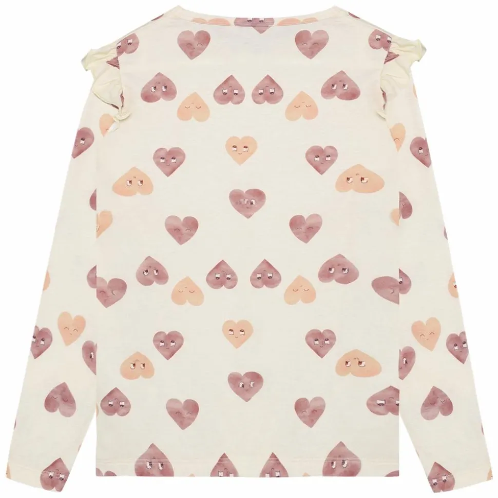 Magic Kids Pige Bluse - Sandshell