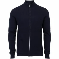 Marcus Affleck Herre Cardigan - Dark Navy
