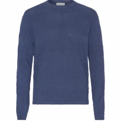 Marcus Affleck Herre Striktrøje - Dk. Denim Mix