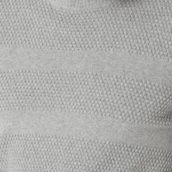 Marcus Affleck Herre Striktrøje - Lt. Grey Mix