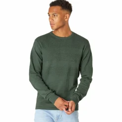 Marcus Affleck Herre Striktrøje - Urban Green Mix
