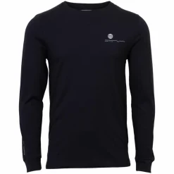 Marcus Ardy Herre Langærmet t-shirt - Night Navy