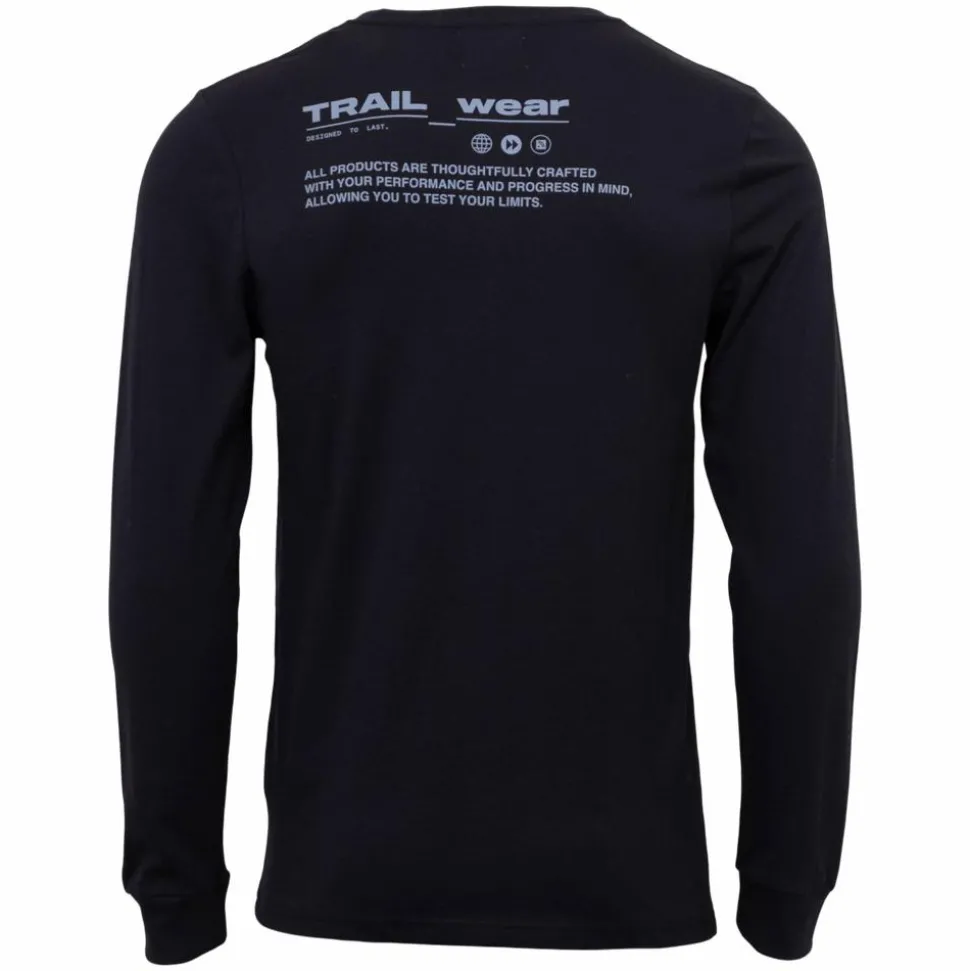 Marcus Ardy Herre Langærmet t-shirt - Night Navy
