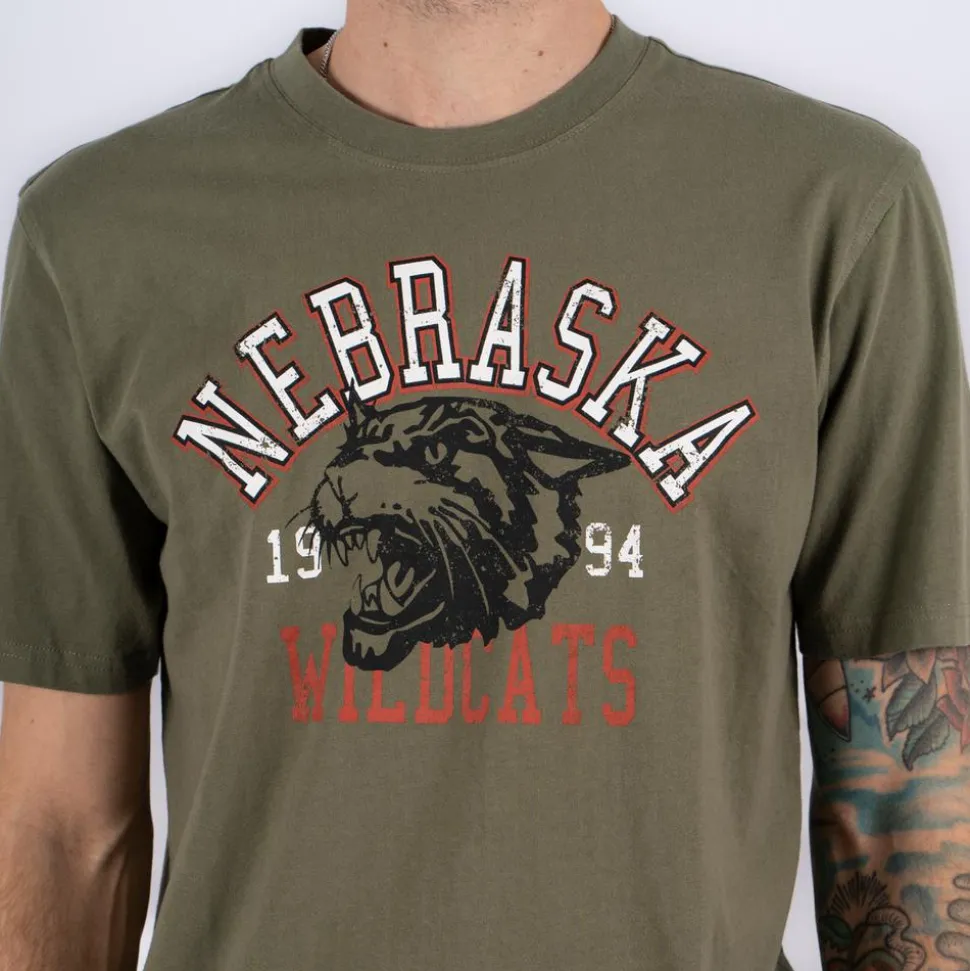 Marcus Boxy Herre T-shirt - Dusty olive