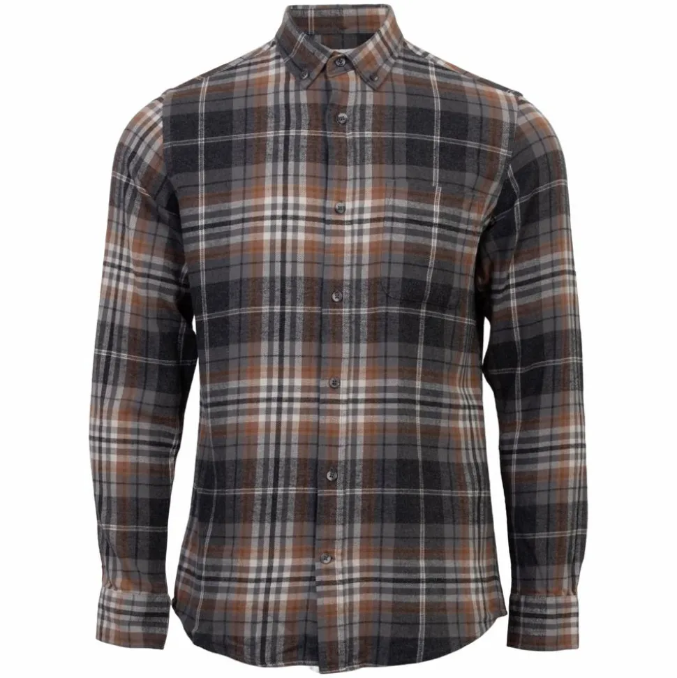 Marcus Brazil Herre Skjorte - Nut Brown