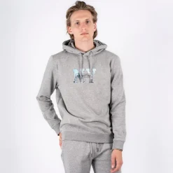 Marcus Colin Herre Hættetrøje - Lt.grey mix