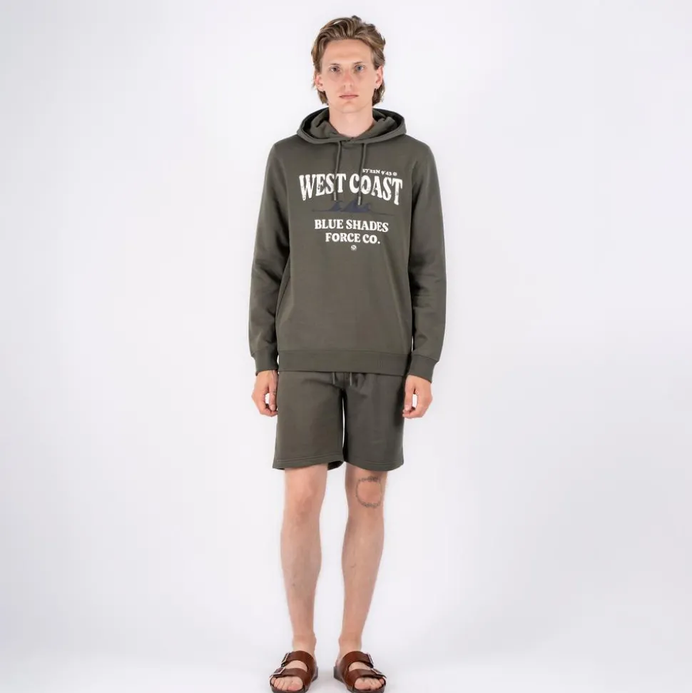 Marcus Colin Herre Shorts - Beetle Green