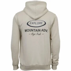 Marcus Colin Herre Sweatshirt m. hætte - Bright Sand
