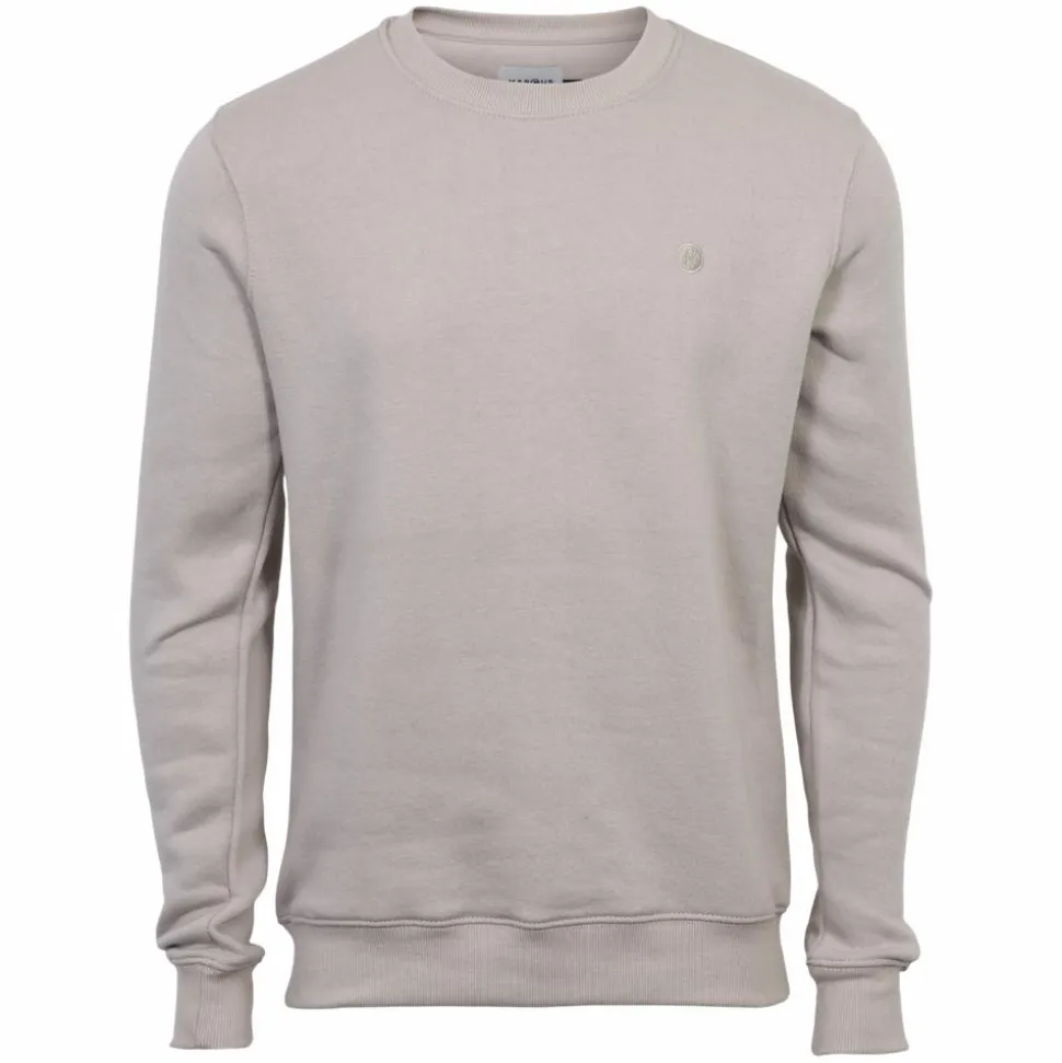 Marcus Colin Herre Sweatshirt - Bubbly beige