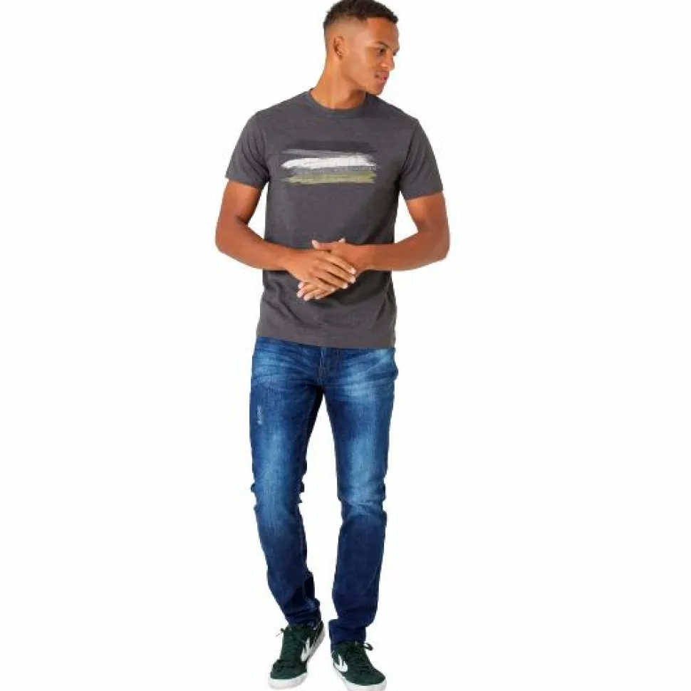 Marcus Cutler Herre Jeans - Sea Blue Used