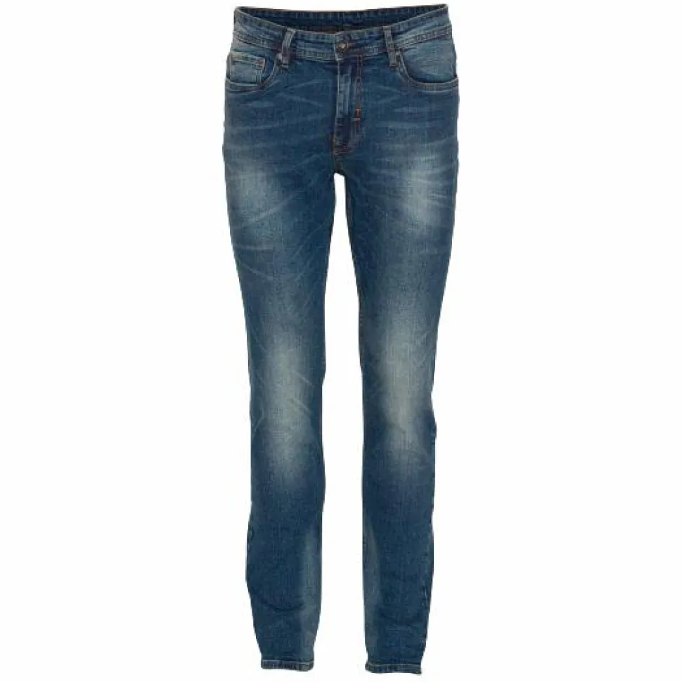 Marcus Cutler Herre Jeans - Dirty Blue Used