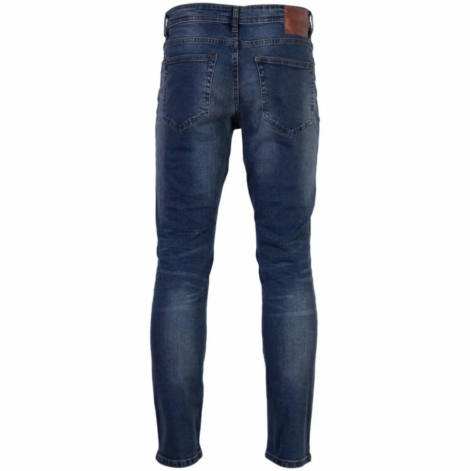 Marcus Cutler Herre Jeans - Dirty Blue Used