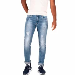 Marcus Cutler Herre Jeans - Montana Light Used