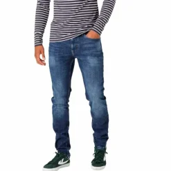 Marcus Cutler Herre Jeans - Sea Blue Used