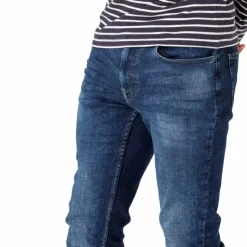 Marcus Cutler Herre Jeans - Sea Blue Used