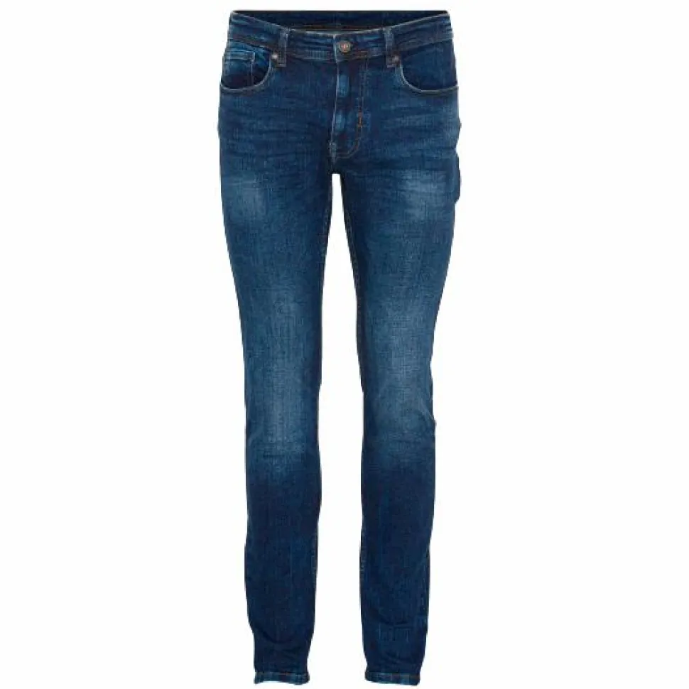 Marcus Cutler Herre Jeans - Sea Blue Used
