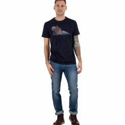 Marcus Draco Herre T-shirt - Night Navy