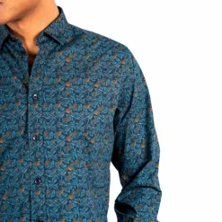 Marcus Epson Herre Skjorte - Night Navy